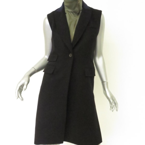 Veronica Beard Jackets & Blazers - Veronica Beard Vest Palmer Black With Dickey